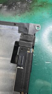 iPad 7 バックライトケーブル修復後