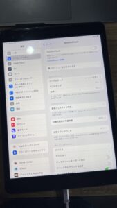 iPad 7 修理後 起動確認