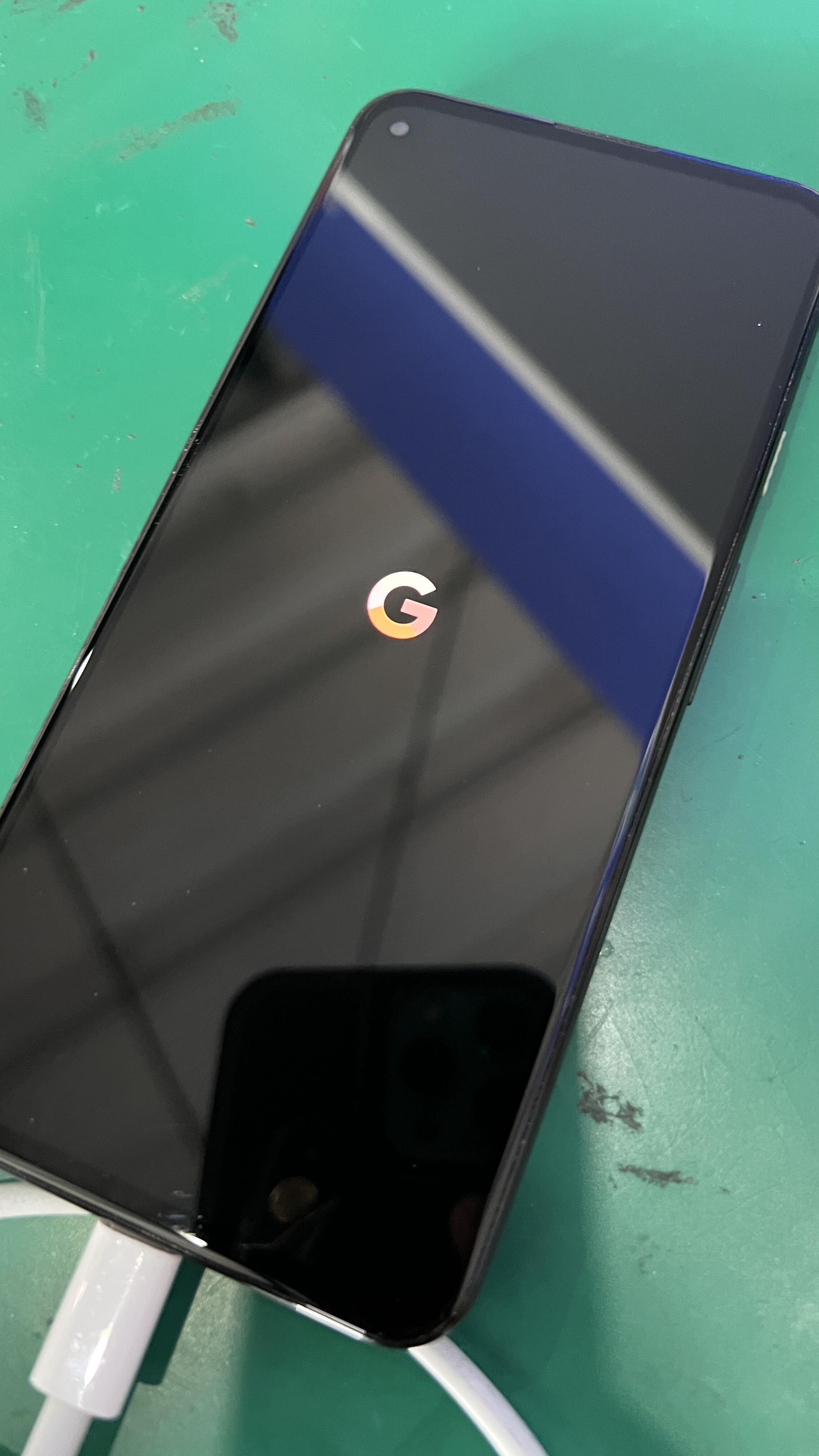 Google Pixel 5a CPUリボール後 起動確認 データ復旧